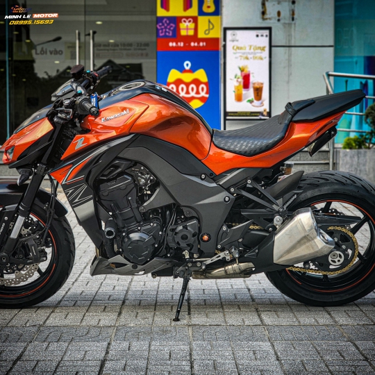 Kawasaki Z1000 cam đen ABS 2017 