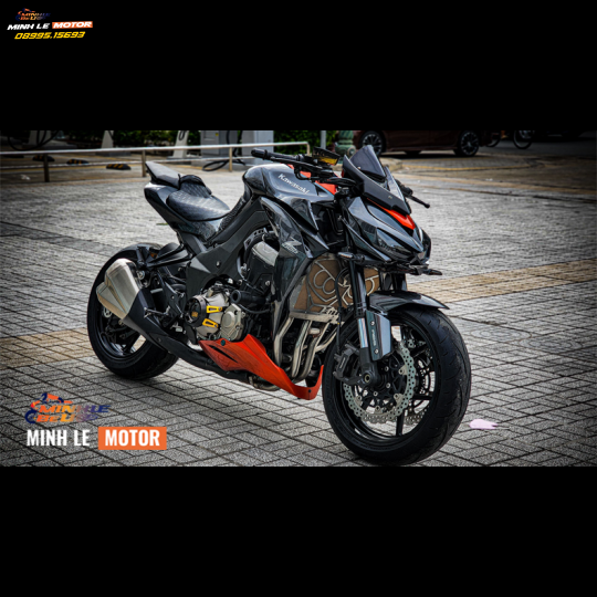 Z1000 xám cam ABS 2015